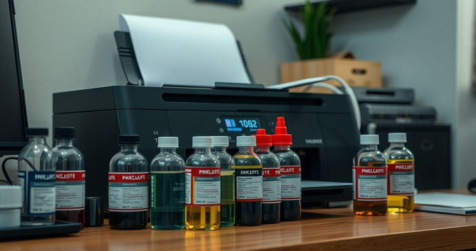 Como escolher o melhor solvente para tinta inkjet