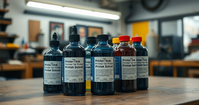 Solvente para tinta de impressora: como escolher o ideal para suas necessidades
