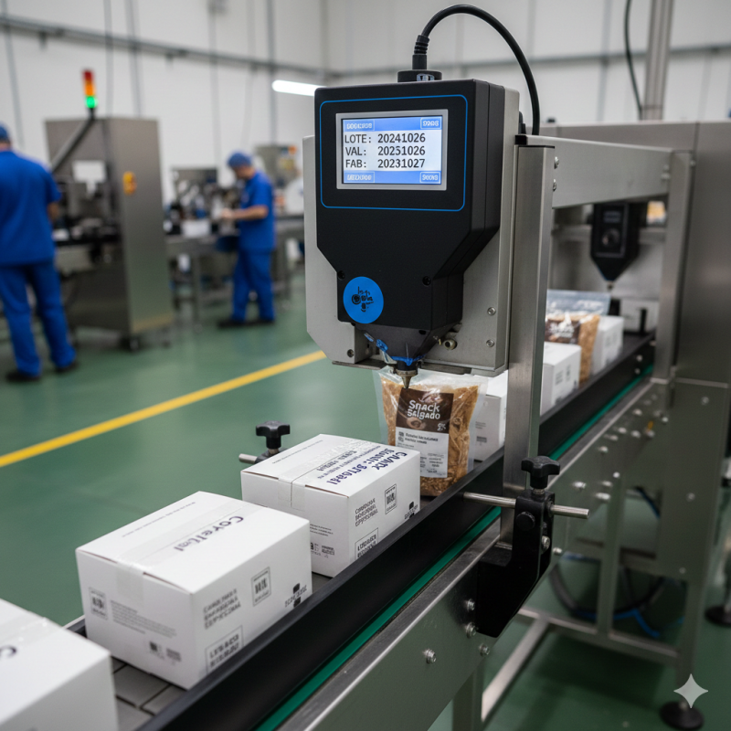 Datadores Inkjet para Embalagens: Benefícios Essenciais para a Indústria